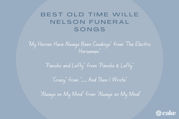 Best old time funeral songs